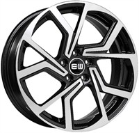 Elite Wheels Cyclone Black Polished 17"
             EW442470