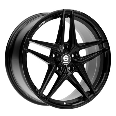 Sparco sparco record gloss black 17"
             W29095503C5